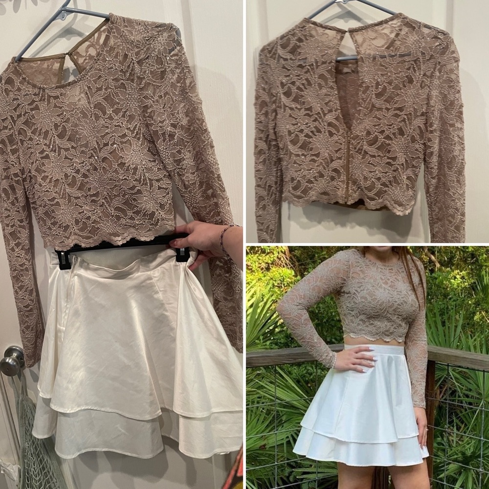 Two-Piece Homecoming dress